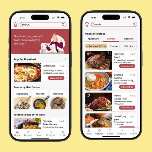 Mobile Recipe App